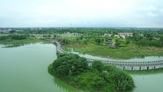 岳阳城市航拍