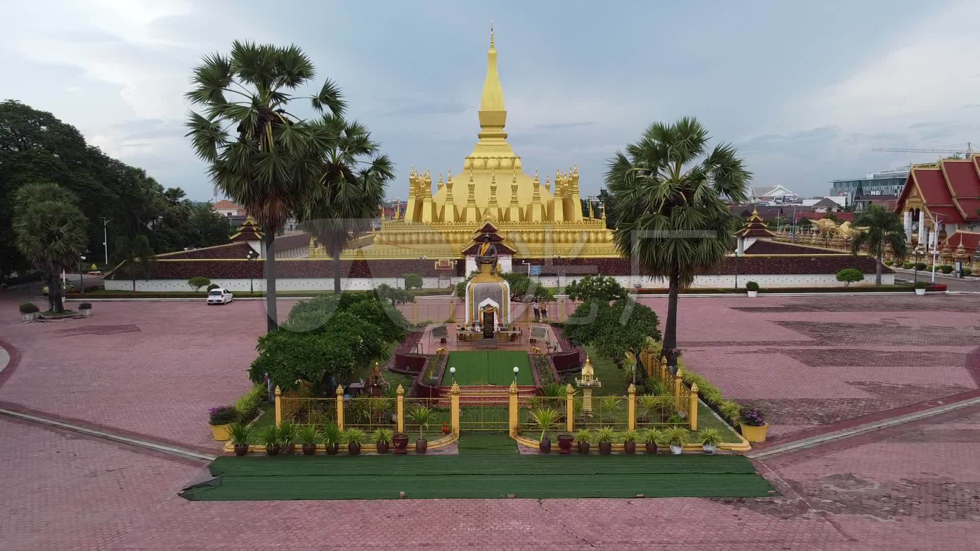 图1，老挝万象街景|老挝|万象|丹塔_新浪新闻