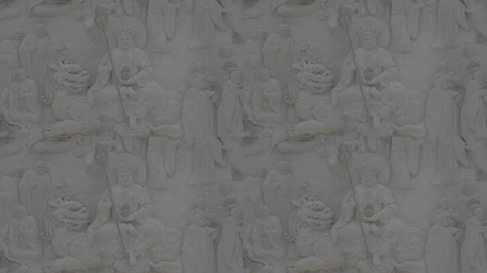 「有版权」原创LOG寺庙壁画雕塑4K2