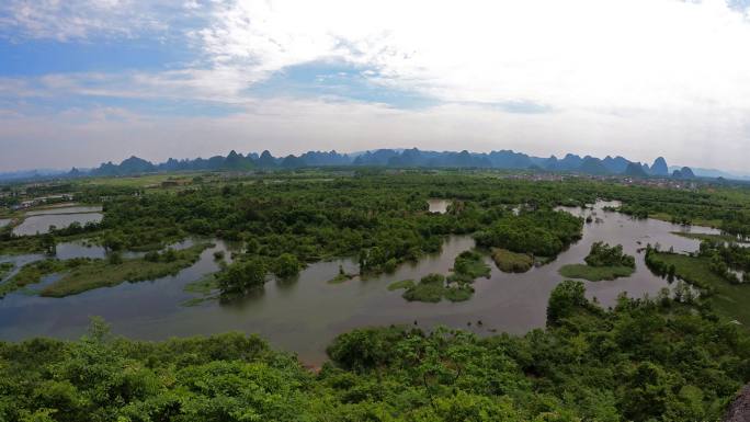 中国最大的喀斯特湿地