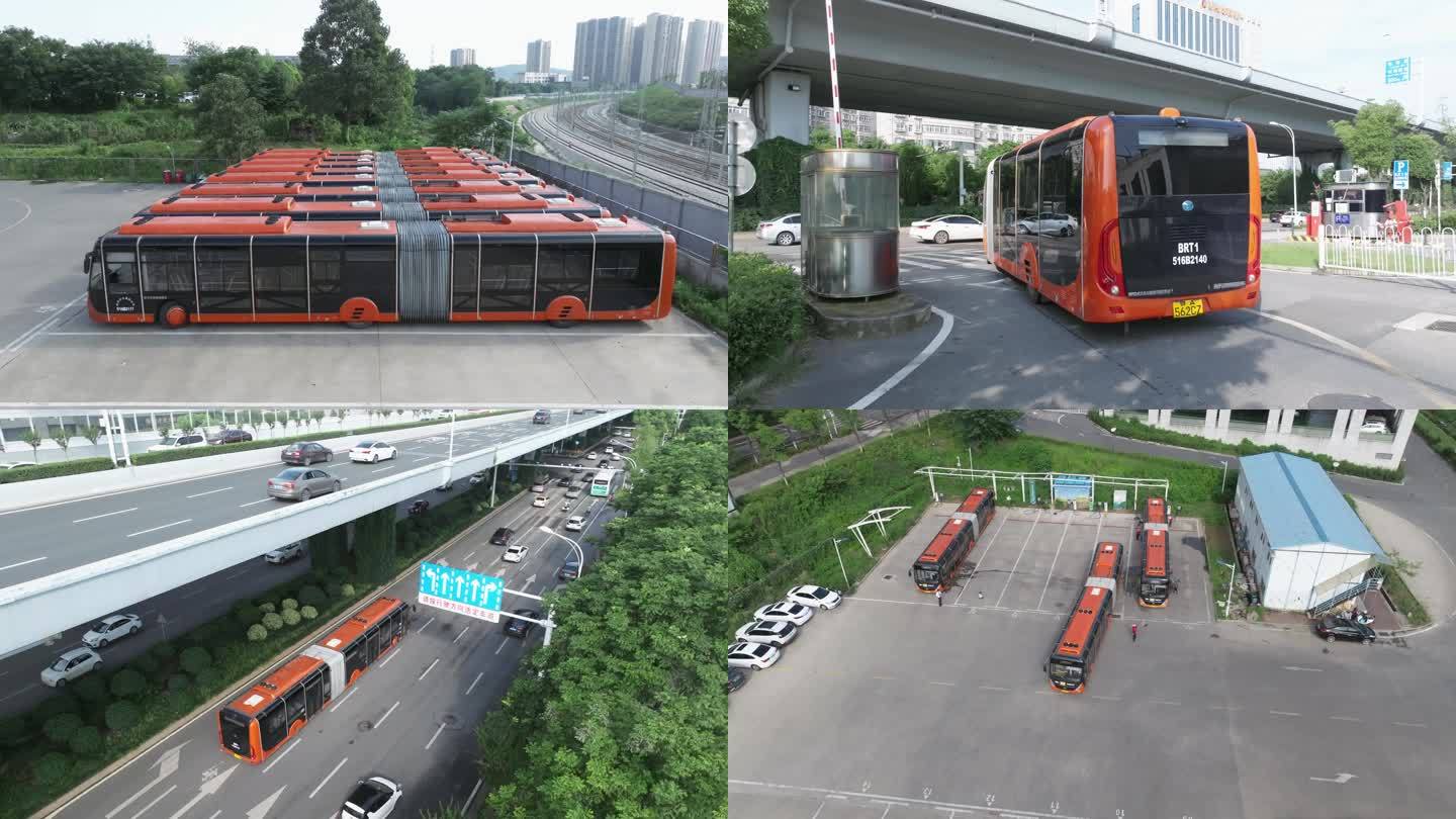 武汉BRT总站出车流程