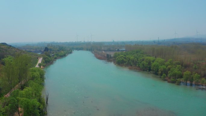 鹤壁淇河湿地风光