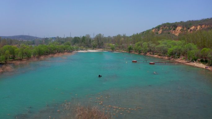 鹤壁淇河湿地风光