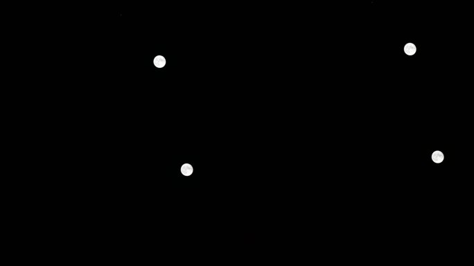 实拍4K 9月11日 木星合月 延迟拍摄