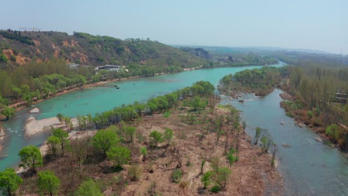 鹤壁淇河湿地风光