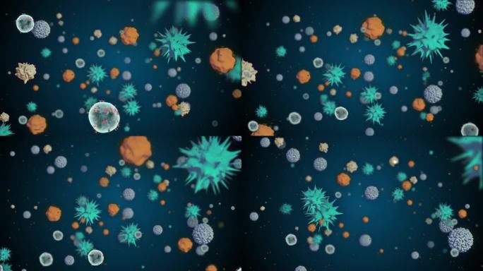 细菌漂浮物