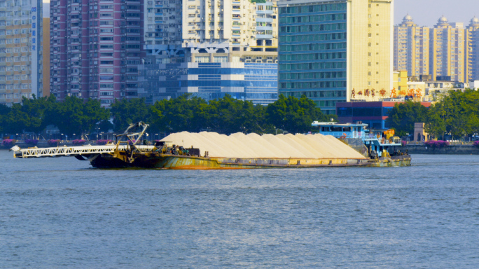 珠江水运珠江水道交通珠江轮渡珠江运输轮渡