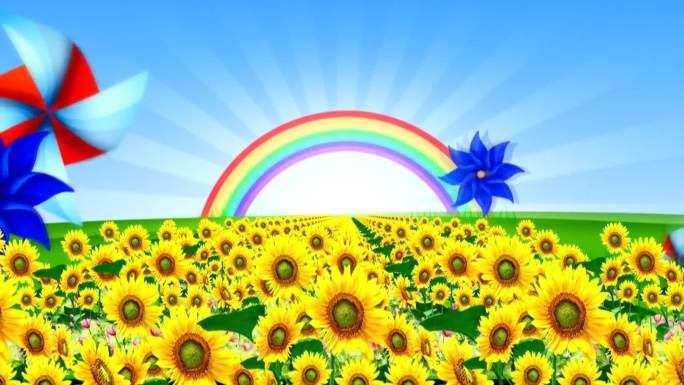 我们是祖国的花朵 彩虹的约定 花开新时代