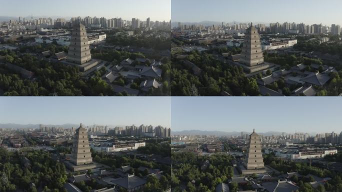 陕西西安大雁塔景区宣传片航拍