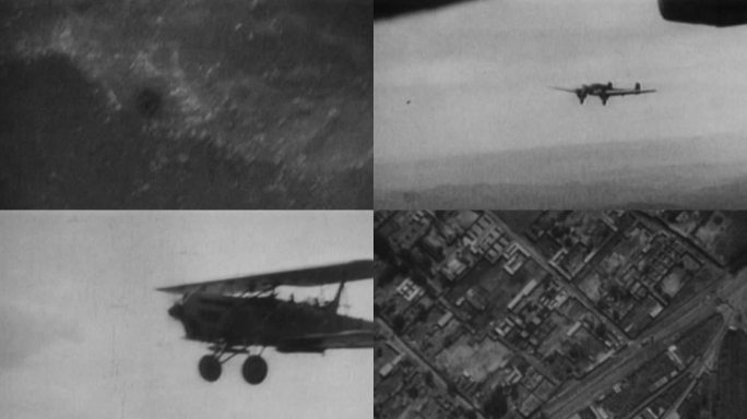 日军飞机轰炸中国