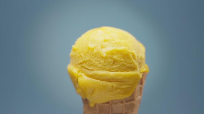 芒果冰淇淋冰淇淋创意广告