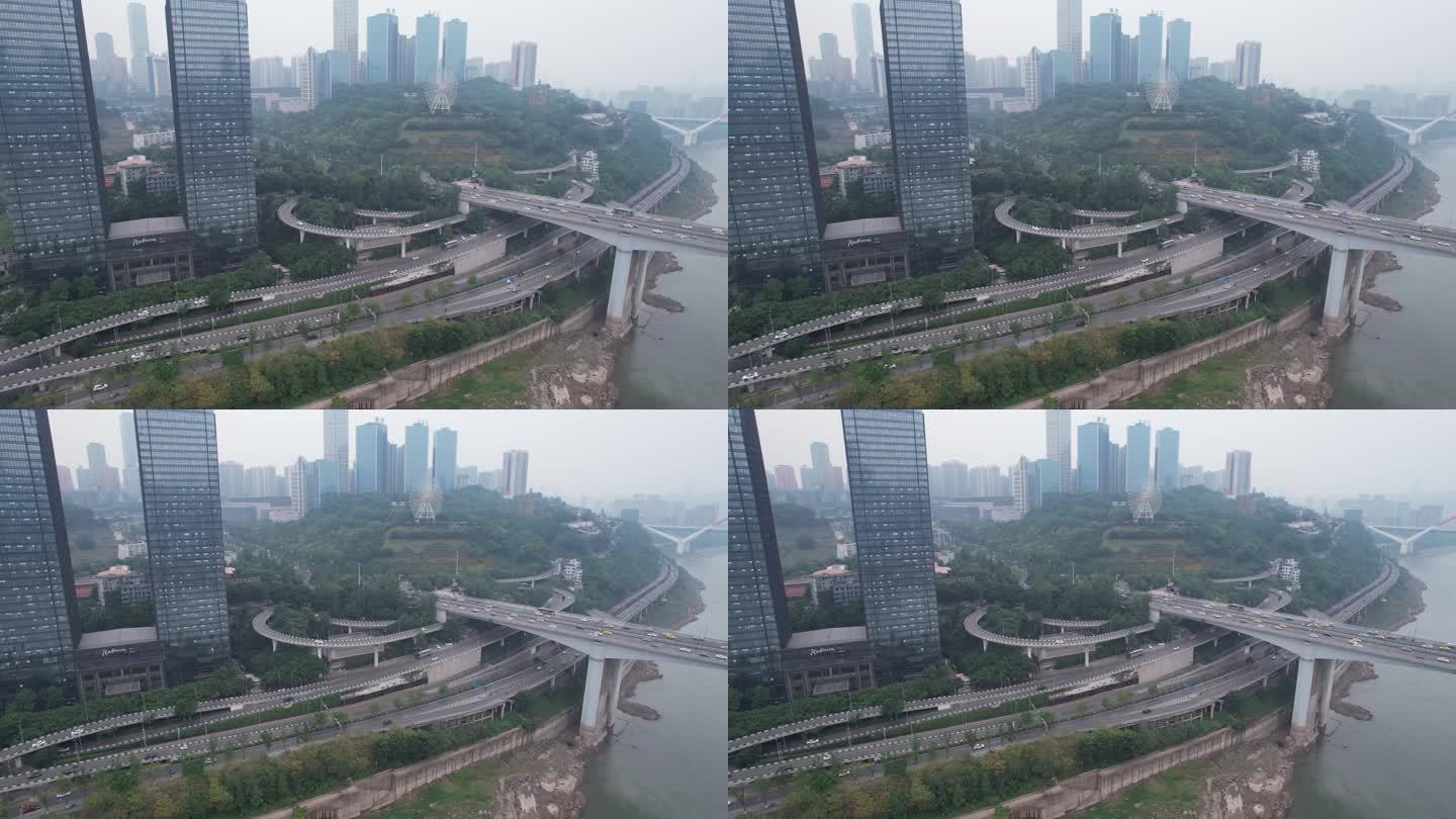 重庆黄葛渡立交桥交通