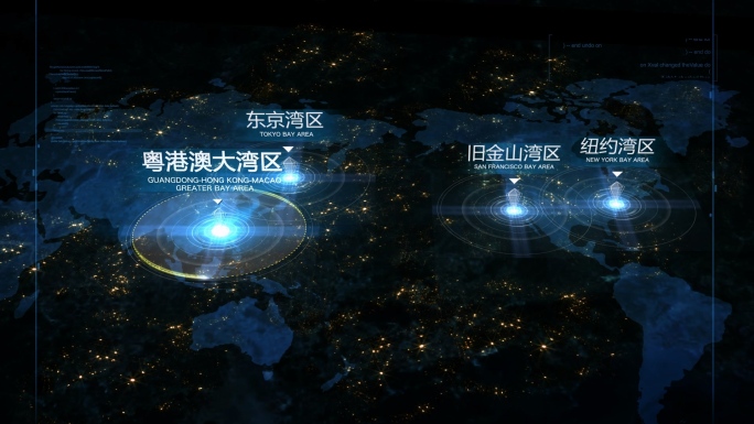 【原创】世界湾区科技地图