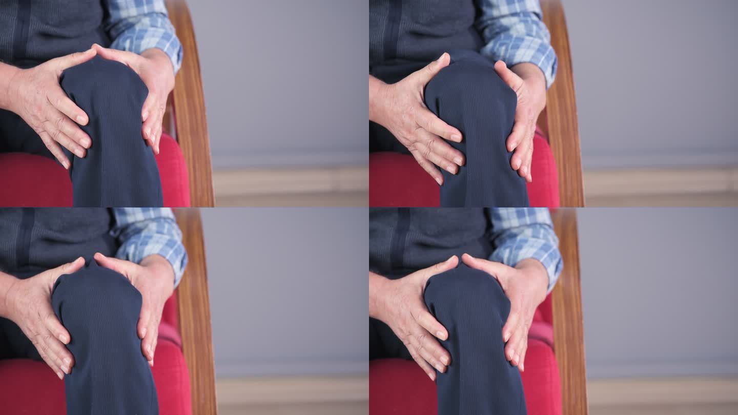 成熟期膝盖疼痛-4K分辨率
