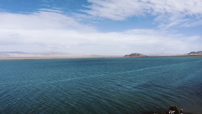 青海海西小柴旦湖