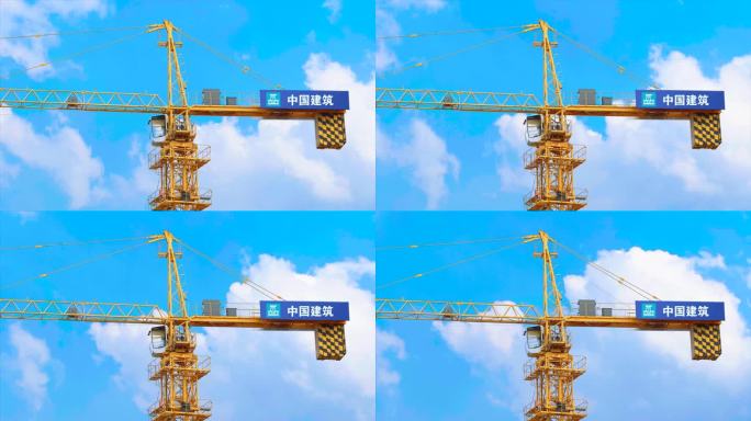 6K中国建筑-塔吊延时摄影2