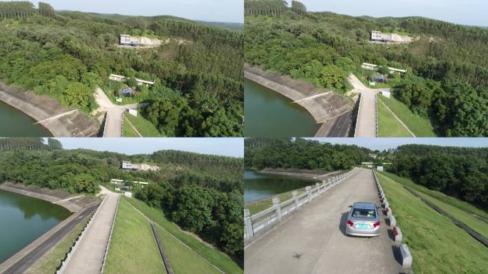 广西北海星岛湖航拍 北海千岛湖航拍千岛湖