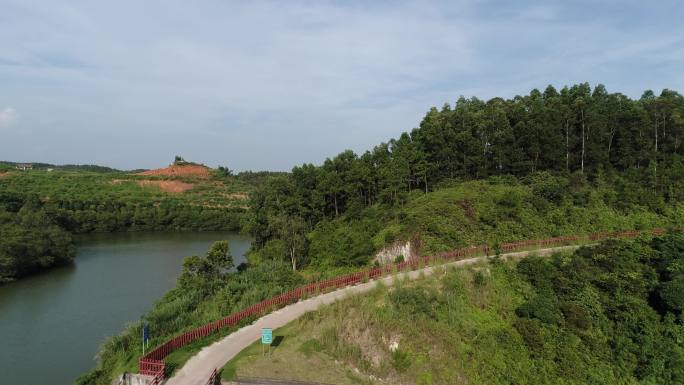 广西北海星岛湖航拍 北海千岛湖航拍千岛湖