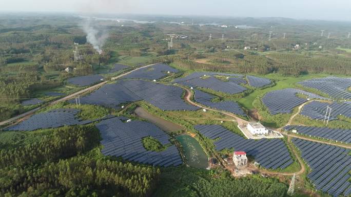 太阳能基地 新能源基地 清洁能源 太阳能