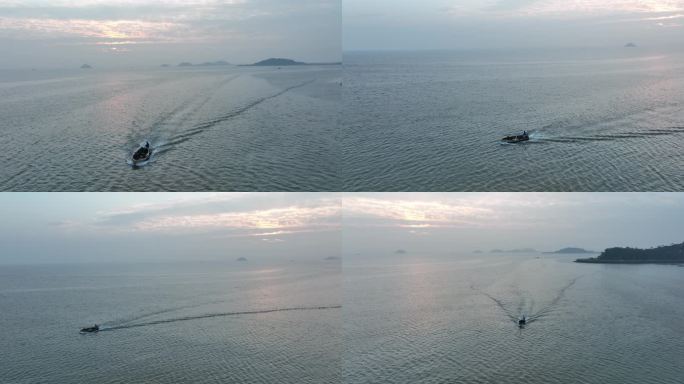【大疆御3】珠海清晨渔船