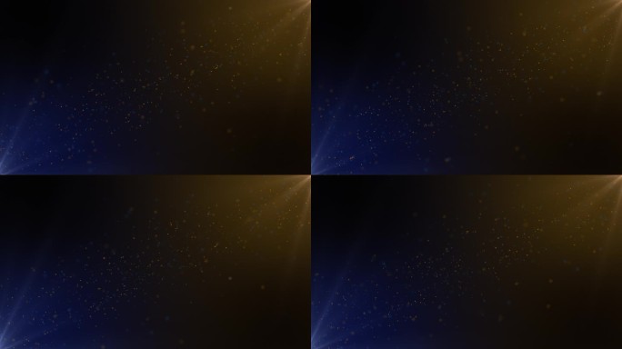 粒子蓝橙色事件游戏预告片标题电影音乐会舞台背景循环库存视频