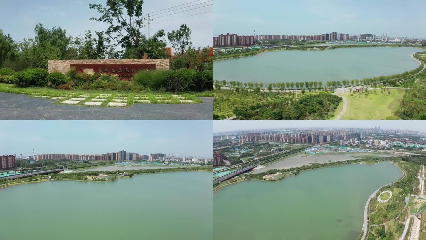 郑州象湖生态文化公园多组镜头