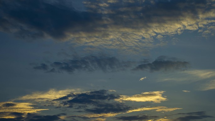 黎明 曙光 天空 延时