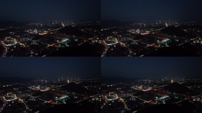 城市夜景 转塘街道 杭州 之江