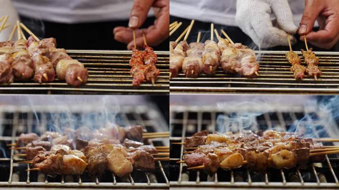 烤肉串烤羊肉串