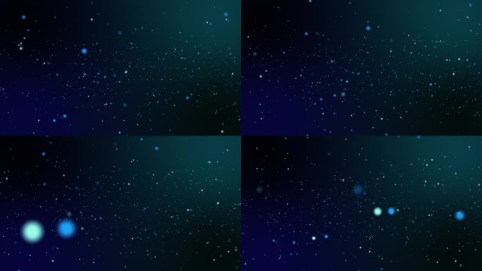 粒子蓝绿松石事件游戏预告片电影音乐会舞台背景循环库存视频