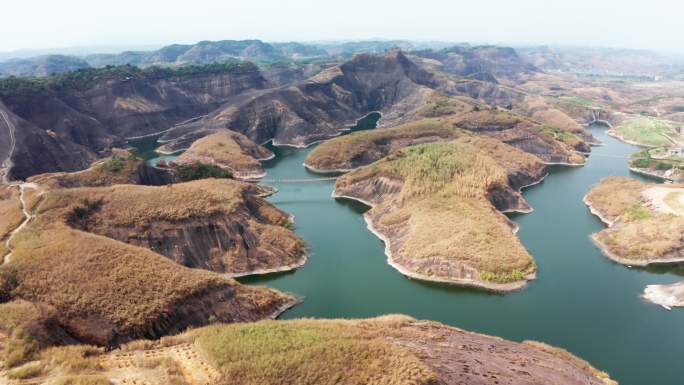 湖南郴州高椅岭风景区航拍合集视频