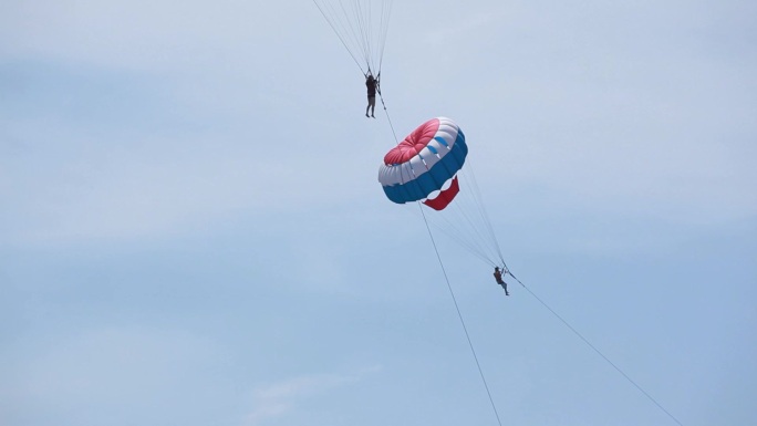 海上滑翔伞 海上娱乐 降落伞