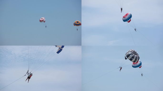 海上滑翔伞 海上娱乐 降落伞