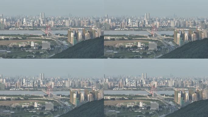 之江大桥 杭州 转塘 城市 航拍