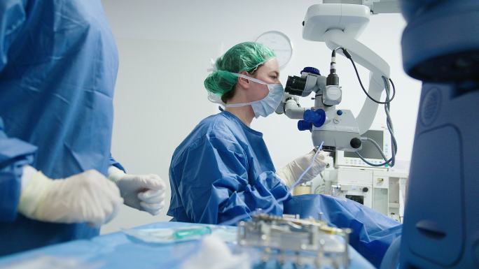 眼科医生要求在眼科手术期间提供护理工具
