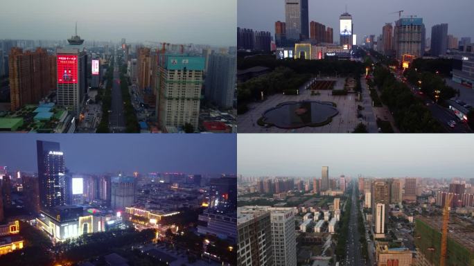 12组_邯郸 地标 航拍 丛台公园