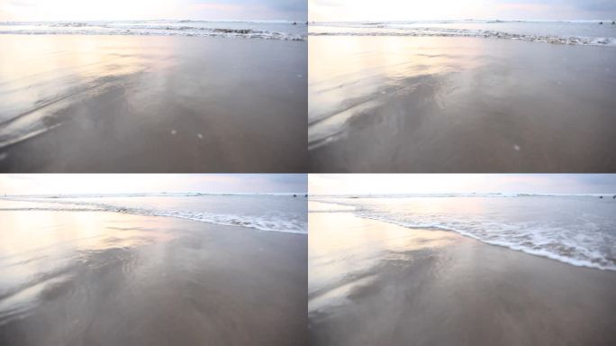 海浪朝镜头冲来 海浪冲镜头 大海 海浪