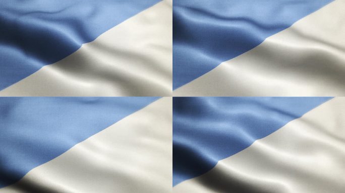 无名运动队的浅蓝色和白色可循环挥舞旗帜动画背景库存视频-国家运动队、足球、足球、篮球、橄榄球、排球、