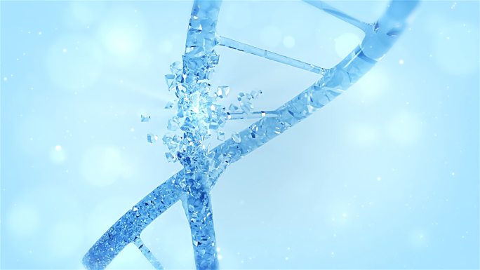 DNA细胞分子修复 水珠穿梭 面膜护肤品