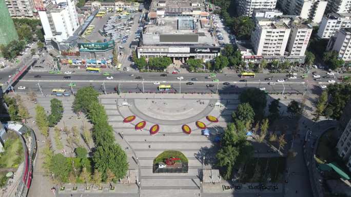 重庆綦江营盘山街道城市素材