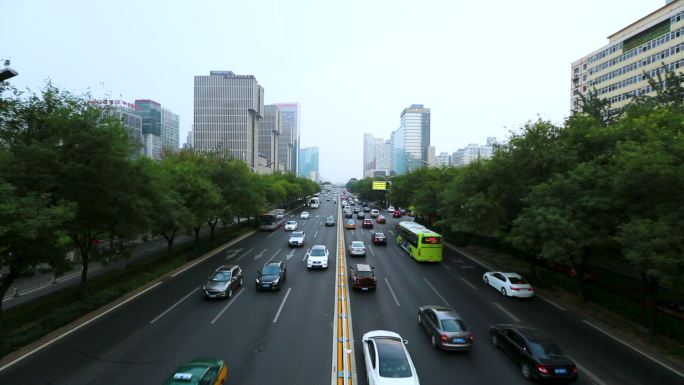 高楼大厦 城市景色 城市生活 车流