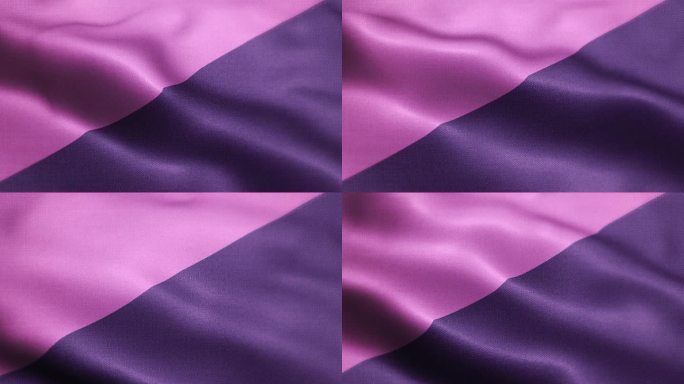 运动队的无名粉色和紫色可循环挥舞旗帜动画背景库存视频-国家队、运动队、足球、足球、篮球、橄榄球、排球