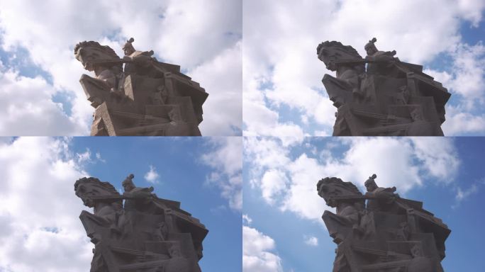 戚继光雕像延时