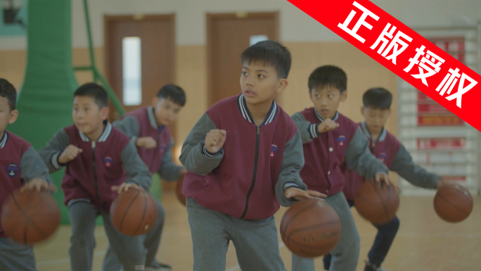 小学学校篮球训练