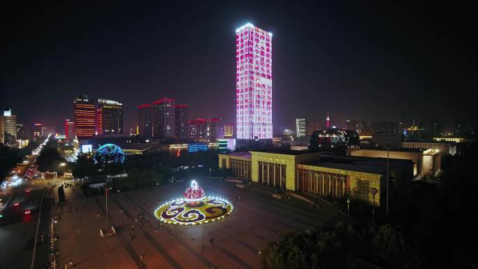 河北省博物院夜景