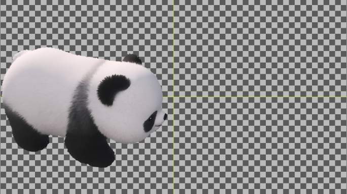 大熊猫走路动画熊猫视频