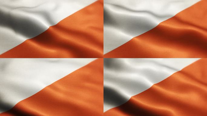 无名橙色和白色可循环的运动队挥舞国旗动画背景库存视频-国家运动队、足球、足球、篮球、橄榄球、排球、棒