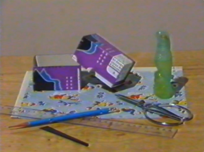 八九十年代学校劳动糊粉笔盒