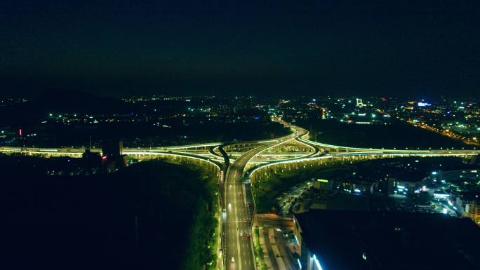 4K航拍杭州临平城市空镜