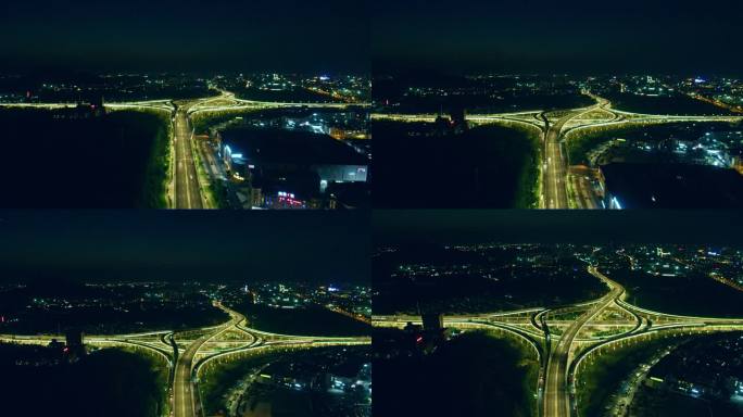 4K航拍杭州临平城市空镜